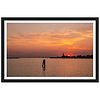 Sunset Venice Framed Poster