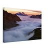 Sunset Above The Clouds  Canvas