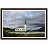 Traditional Nordic Church Framed Poster