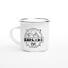 Explore Compass Enamel Mug